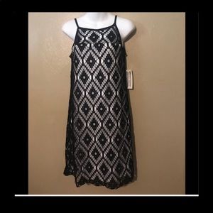 Trend black and white dress size S